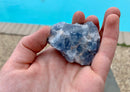 Green, Red, Blue Honey & Orange Calcite Natural rough piece FB1607