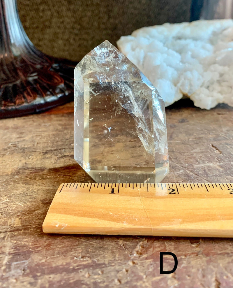 AA Quality, Citrine Standing Point from Brazil for Abundance, inner calm and joy FB2239