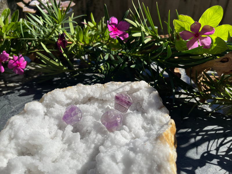 Purple Fluorite or Labradorite Cat Paw, Totem / Spirit Animal FB2318
