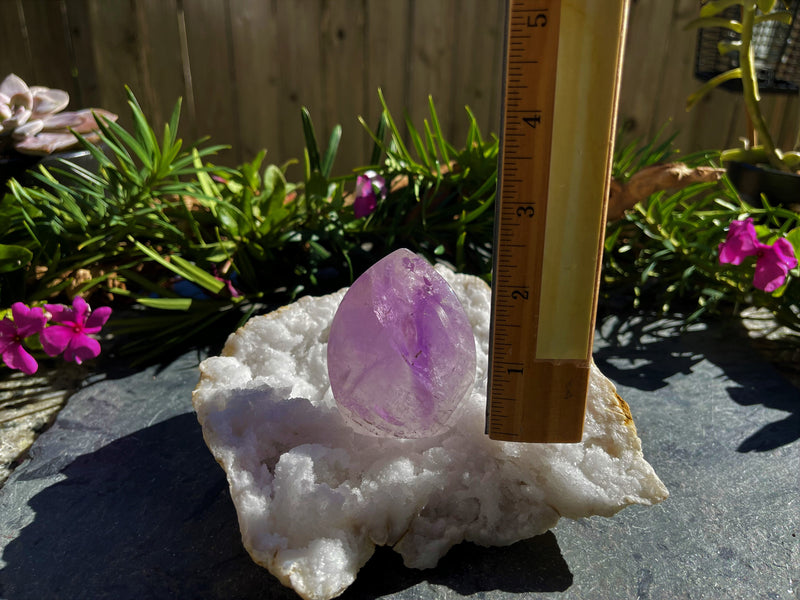 Amethyst Small Flame for Serenity, Calm & Peaceful Energies FB2080