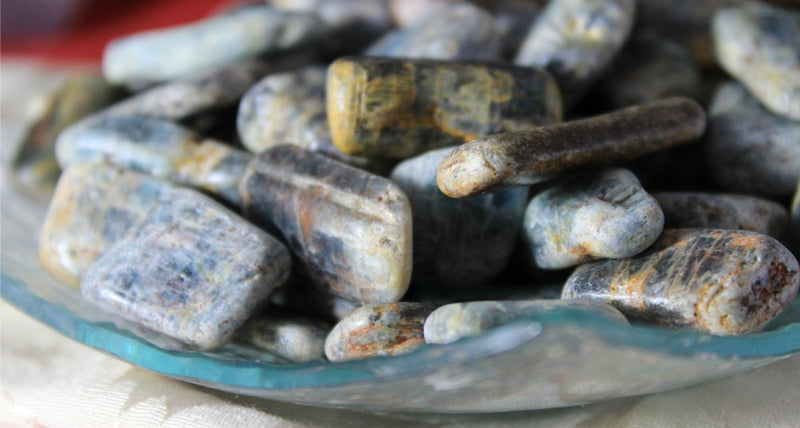 Tumbled Smooth Kyanite - Calming, Facilitator of Meditation & Aligns all Chakras; FB1539