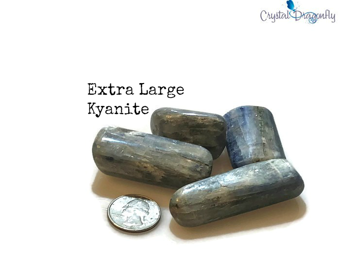 Tumbled Polished Kyanite - Calming, Facilitator of Meditation & Aligns all Chakras FB1707