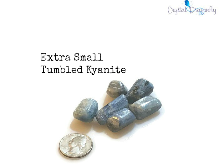 Tumbled Polished Kyanite - Calming, Facilitator of Meditation & Aligns all Chakras FB1707