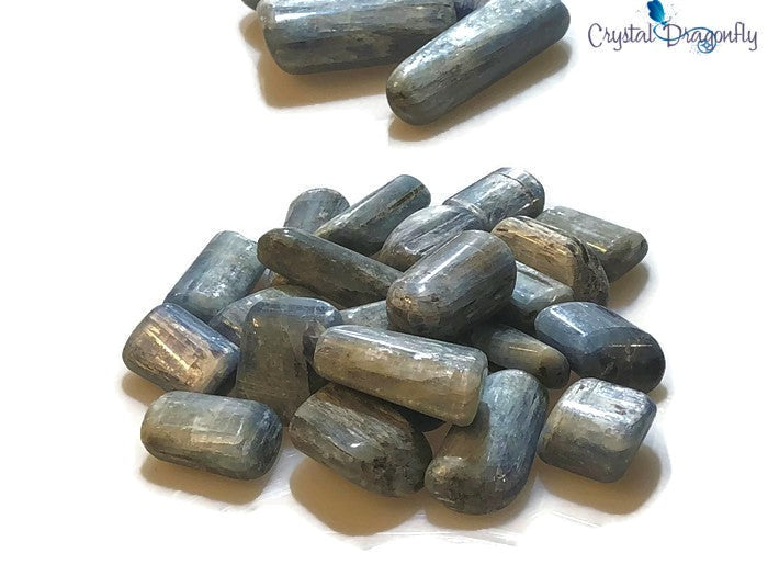 Tumbled Polished Kyanite - Calming, Facilitator of Meditation & Aligns all Chakras FB1707