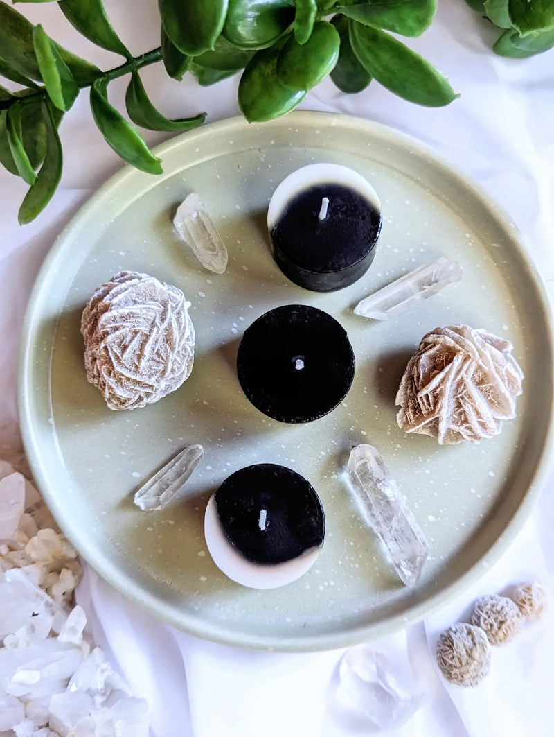 Moon Phase Tealight Candle Trio FB3271  🌕