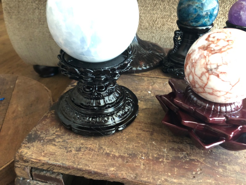 Ornate Sphere Stands; FB2166