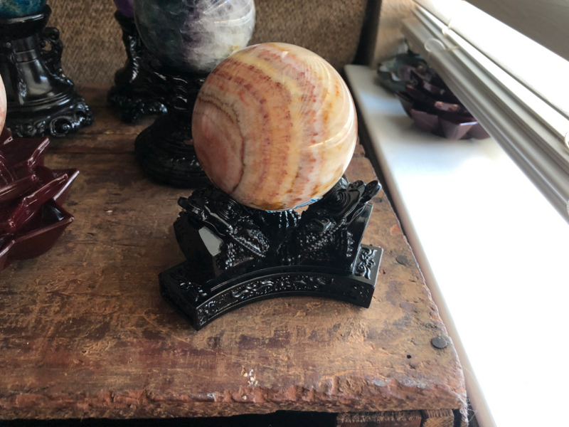 Ornate Sphere Stands; FB2166