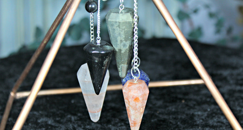 Pendulums, Assorted Gemstones FB1407