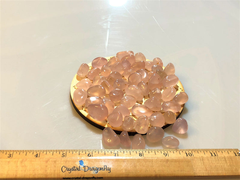 Tumbled Pink Chalcedony; FB1604