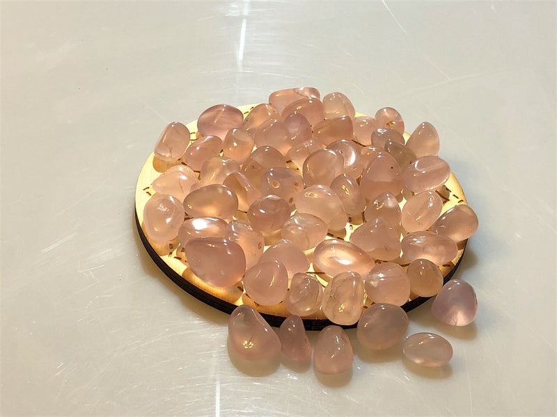 Tumbled Pink Chalcedony; FB1604