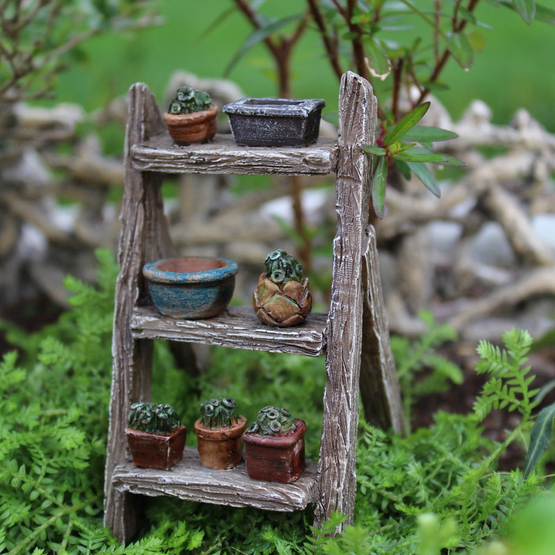 Fairy Garden / Miniature Accessories - Miniature Garden Plant Ladder - FB1619