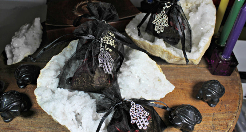 Dragonfly Wings - Crystal Essential Sachets - Calm , Tranquil Dreams, Focus, Energize, Protection, Business Prosperity