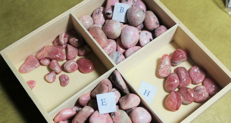 Tumbled Rhodochrosite a Stone of Love and Balance