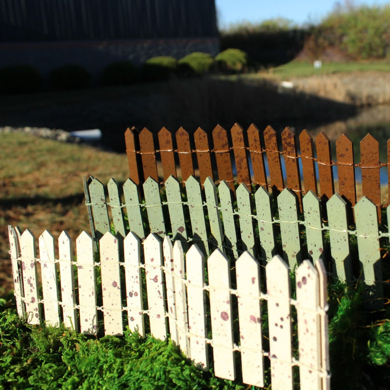 Fairy Garden / Miniature Accessories - Mini Rustic Picket Fence - FB1777