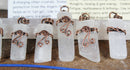 Selenite and Antiqued Copper Pendants
