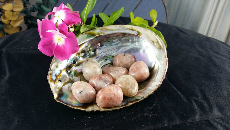 Tumbled Sunstone - "Stone of Joy", Success, Self-worth & Good Fortune