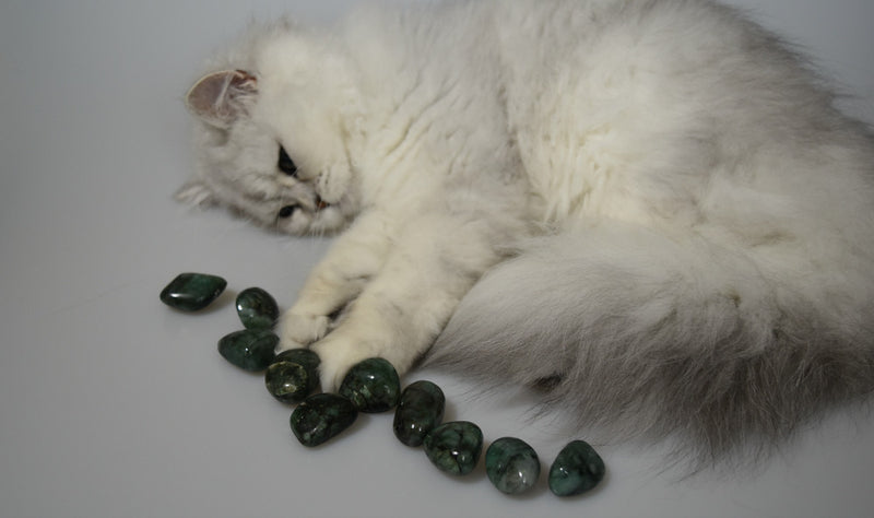 Tumbled Emerald for Heart Chakra, relationships and clarity FB1224