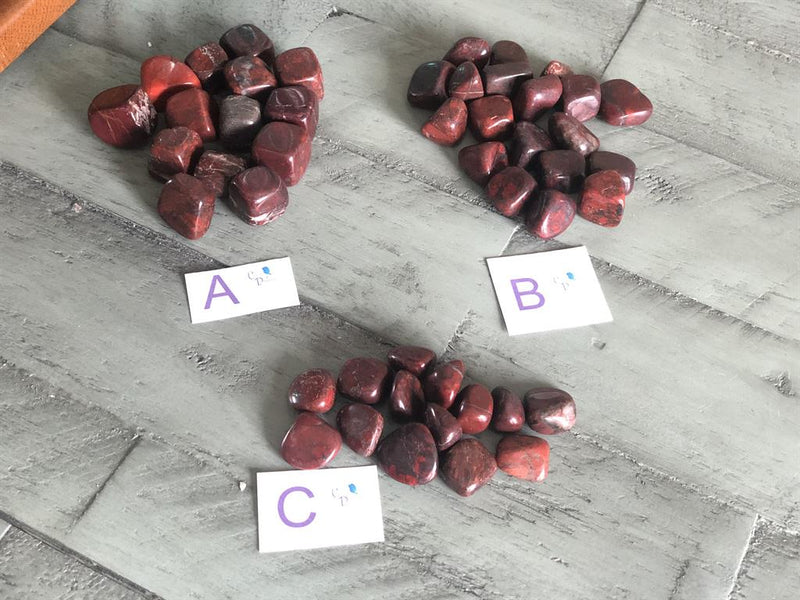 Tumbled Chicken Bloodstone, a talisman stone