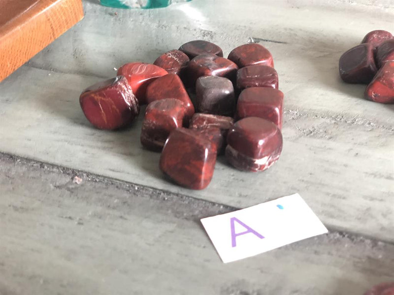 Tumbled Chicken Bloodstone, a talisman stone