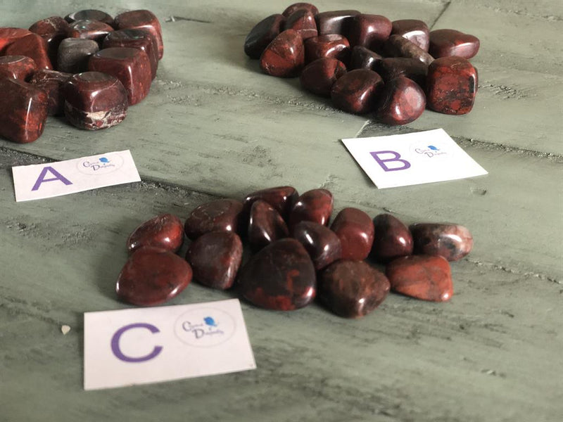 Tumbled Chicken Bloodstone, a talisman stone