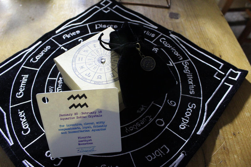 Zodiac Crystal Astrology Grid Collections - Boxed Collection