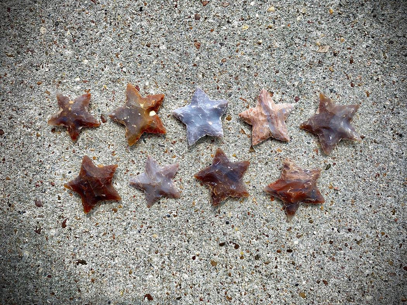 Rough Agate Stars, light, infinity, humanity FB2530