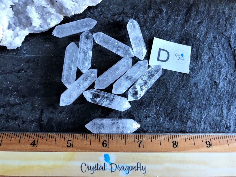 Clear Quartz Small Double Terminated Points from Brazil FB2353