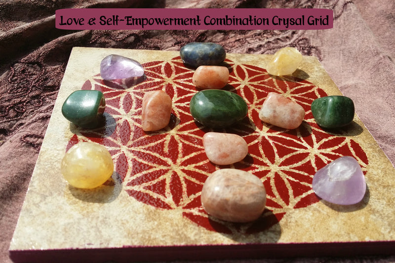 Love & Self-Empowerment Crystal Grid Collection