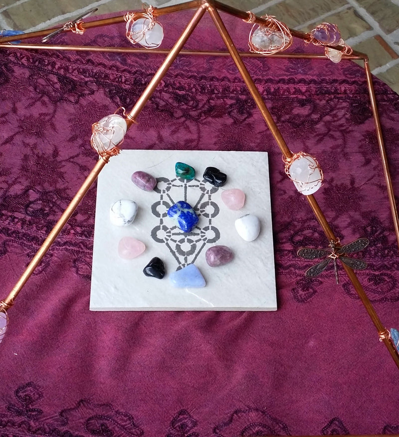 Emotional Distress & Recovery Crystal Grid