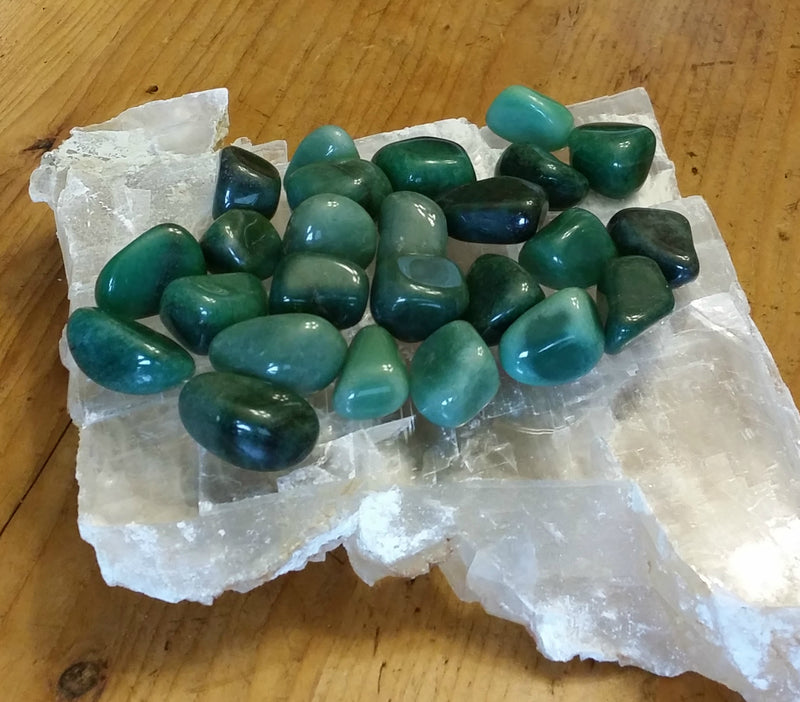 Tumbled Green Aventurine - Heart Chakra, Love & Decisiveness