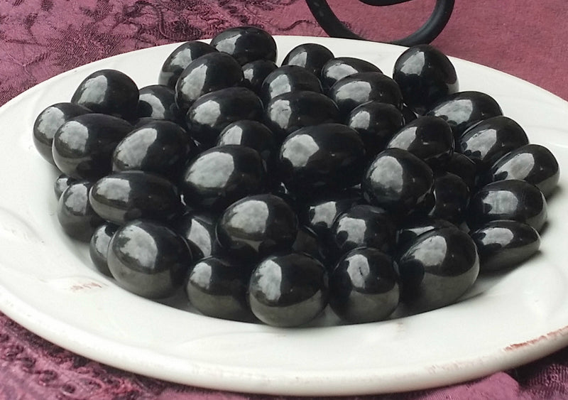Tumbled Jet for Finances, Mood Swings, Fear, Business Protection & Finances