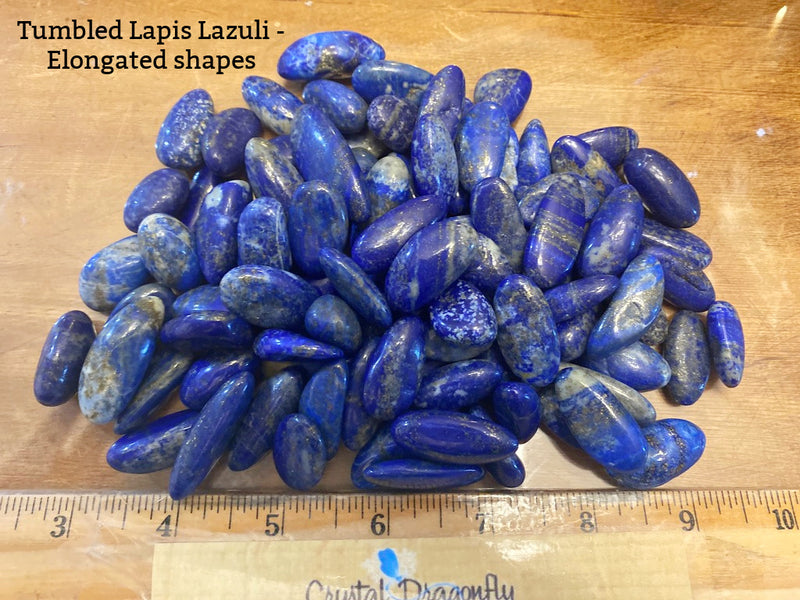Tumbled Lapis Lazuli - Stone of Awareness, Depression, Grief, Inner Power &Third Eye