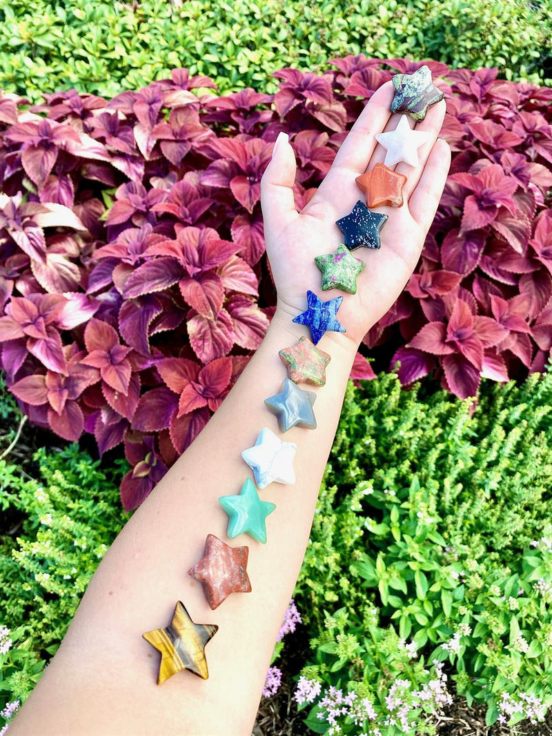 CELESTIAL SPECIAL☔ CARVED Mini Moons and Stars, FB2704