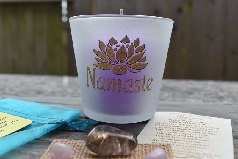 Namaste / Lotus, Stones to honor your Spirit and Connection with the Divine FB1260