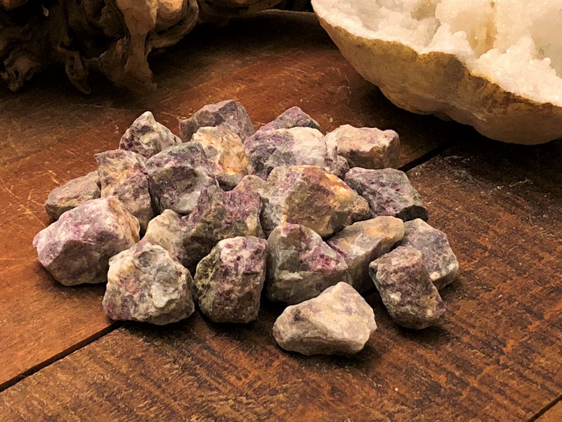 Rubellite (Red Tourmaline) in Quartz Rough; FB1922