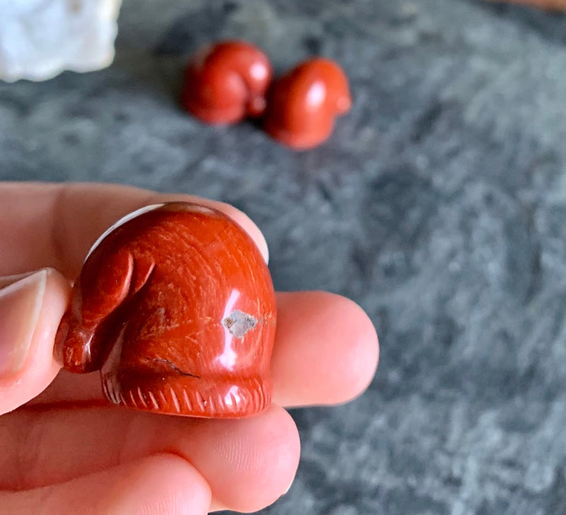 Red Jasper Winter / Santa Hat, Boots or Candy Cane FB2360