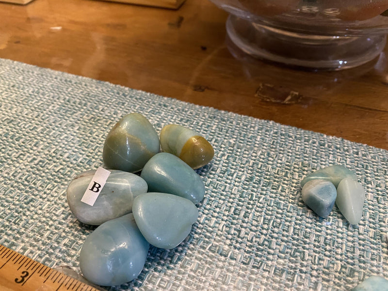 Tumbled Caribbean Calcite
