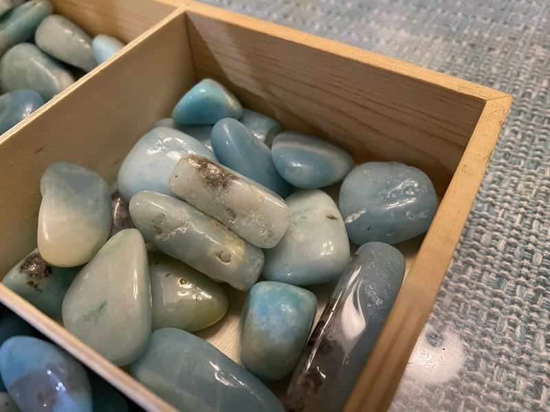 Tumbled Caribbean Calcite
