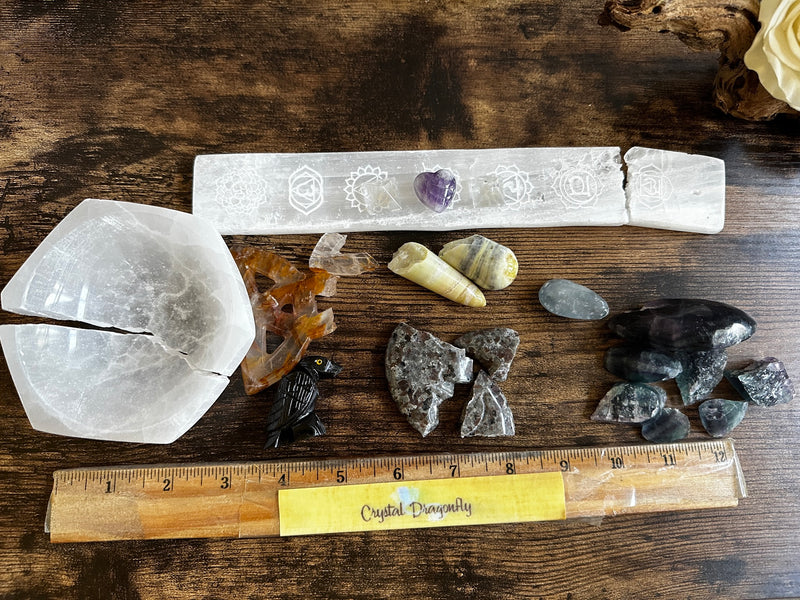 Assorted Gemstones, damaged assortment FB3362