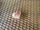 Sakura (Pink Flower Agate) Carved Heart, feminine energy, security FB2101 🌸