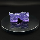 Purple Fluorite Loong Dragon,  guardian, prosperity, wisdom FB3364 🐉