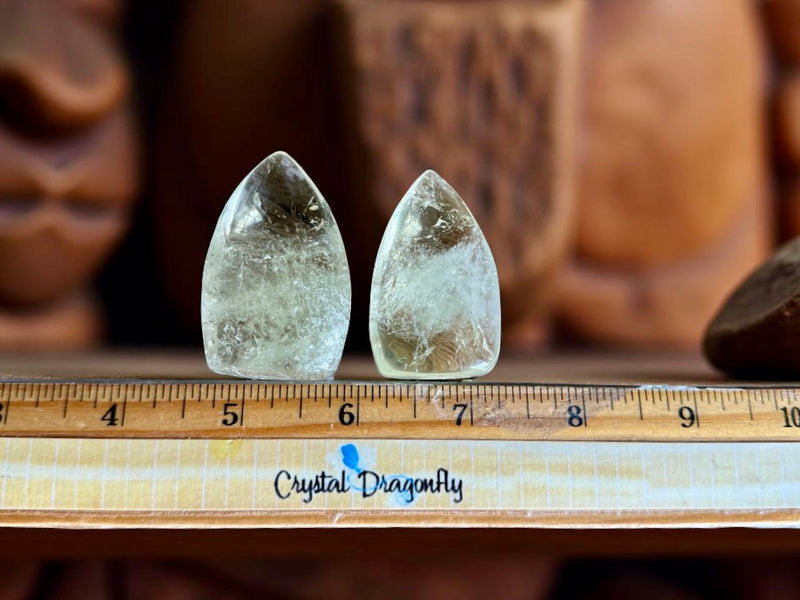 Natural Citrine Carved Free Form Tear Drops FB3188 💛🌼💛