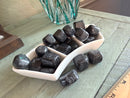 Tumbled Black Tourmaline, MATTE finish - Joy, Channeling, Protection, Serenity