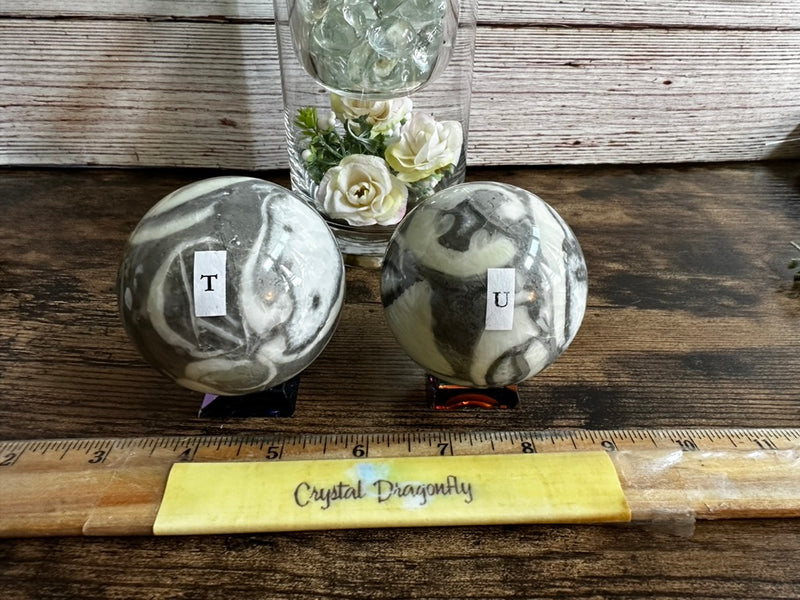 Shell Marble (aka Shellstone) Sphere FB3200