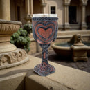 Double Dragon Heart Goblet with Stainless Steel Insert FB1136 🐉