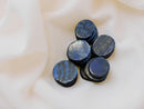 Lapis Lazuli Oval Disc shapes - Stone of Awareness, Depression, Grief, Inner Power & Third Eye FB1923 💙