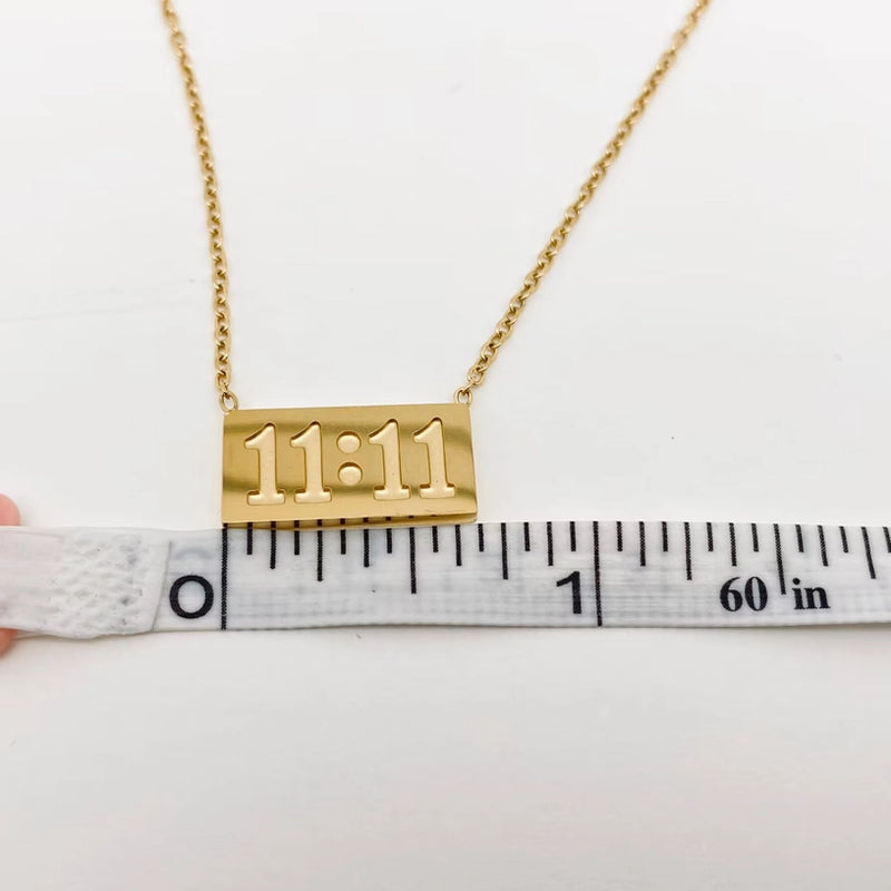 Angel 11:11 Necklace FB1616 🪽🌸🪽