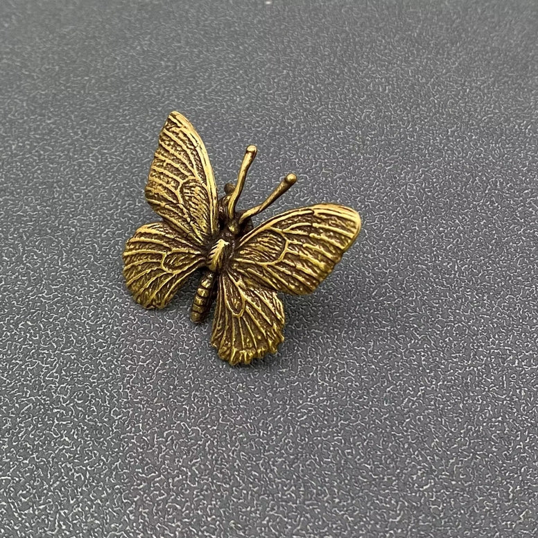 Brass Butterfly Totem / Spirit Animal Mini Figurine FB1622 🦋