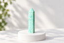Blue Aragonite Hand Polished Generator Standing Point (Tower) FB3222