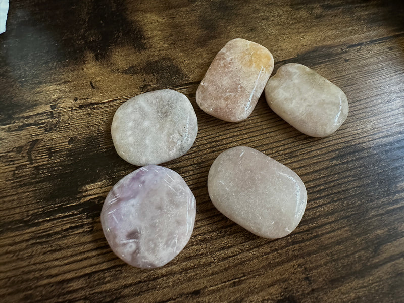 Pink Amethyst Pocket Stone FB2846
